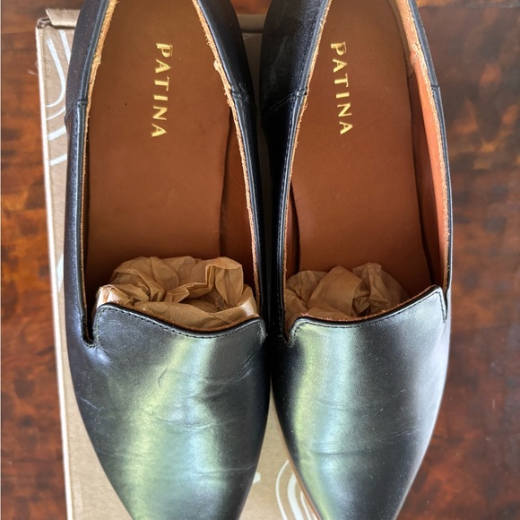 Patina by Portland Leather black womens flats - Picture 3 of 7